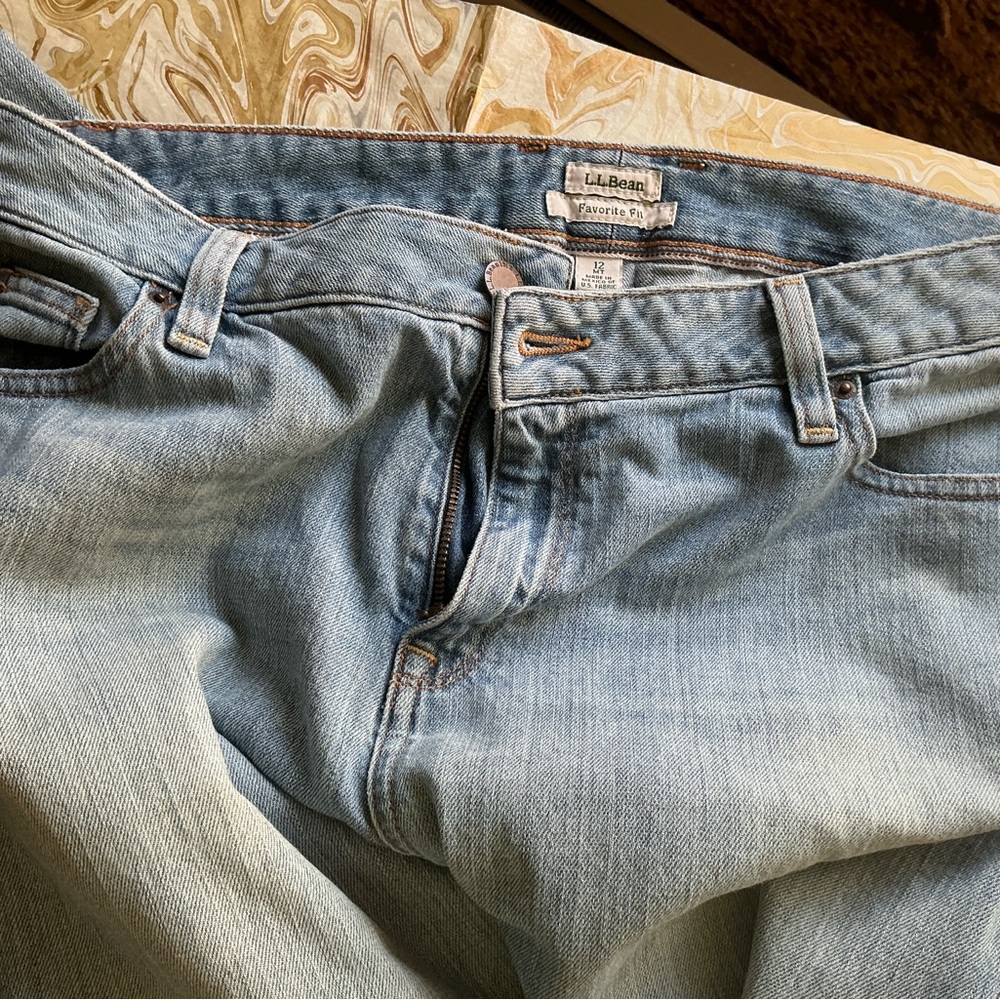 L.L. Bean Classic Denim Jeans in Light Blue